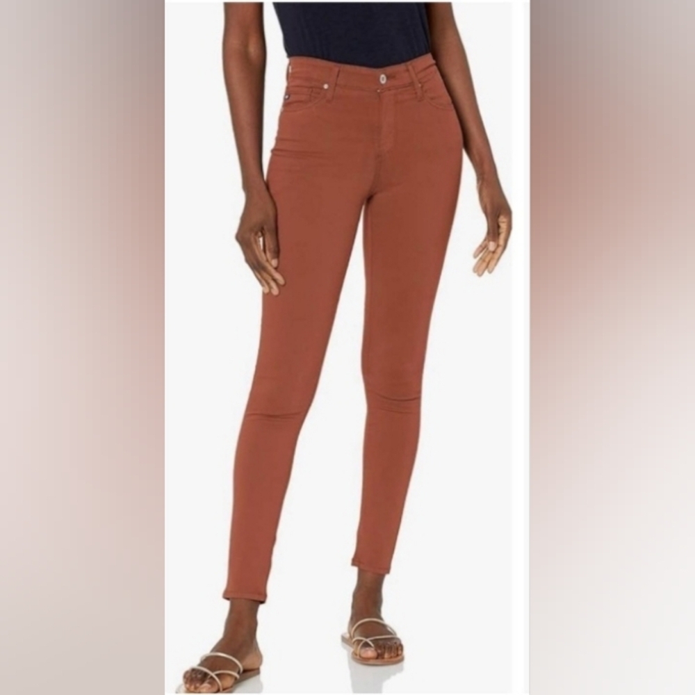 Adriano Goldschimed Farah Skinny Jeans In Color Tango.